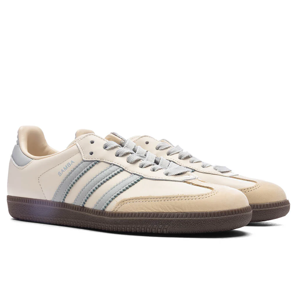Women's Samba OG - Cream White/Wonder Silver/Sand Strata - Image 2