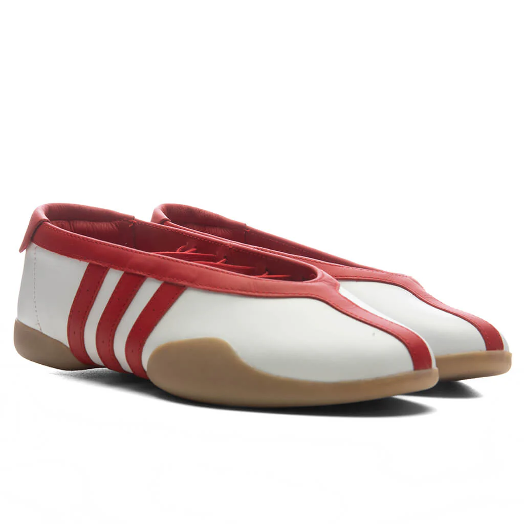 Women's Taekwondo Mei Ballet - Cloud White/Better Scarlet/Gum - Image 5