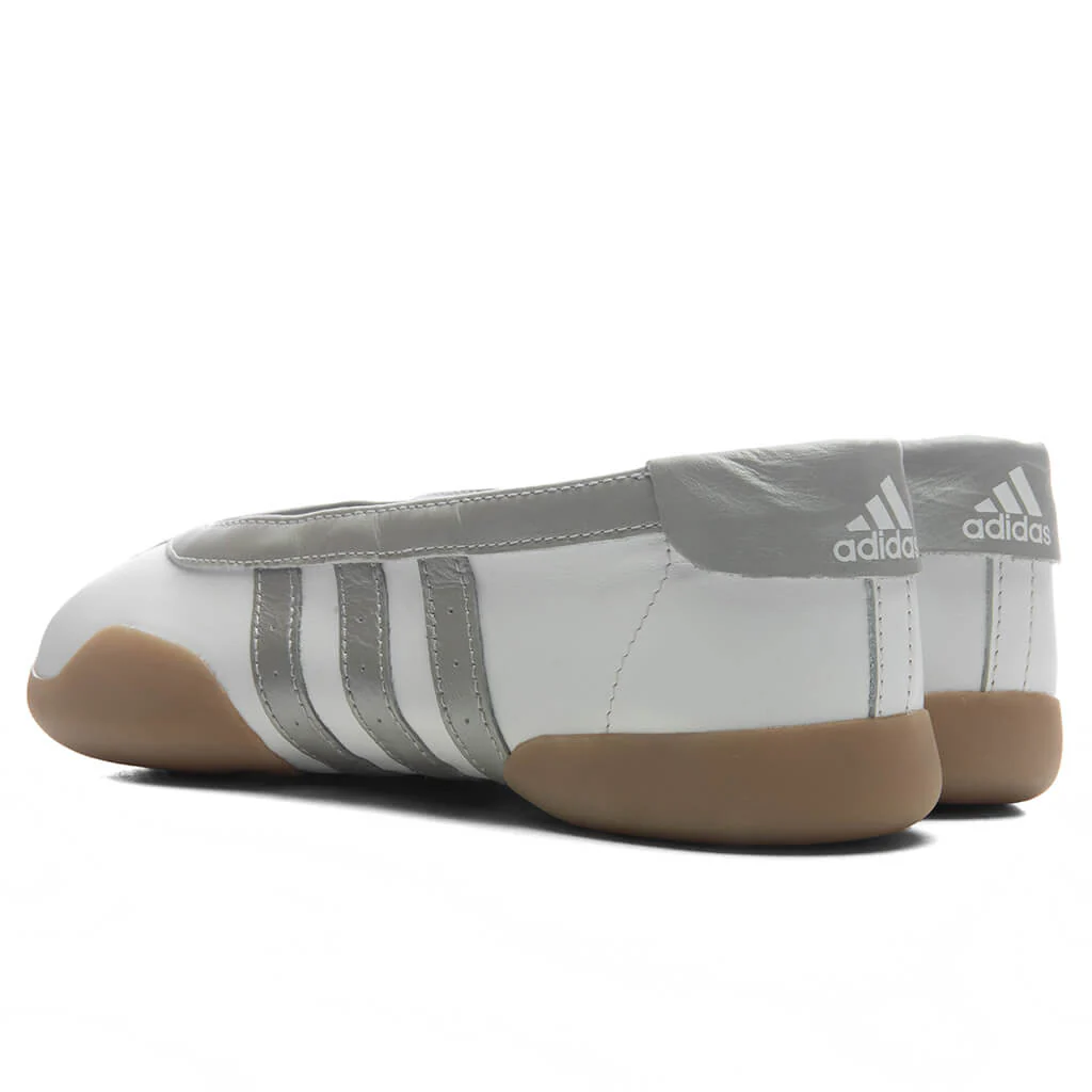 Women's Taekwondo Mei Ballet - Cloud White/Silver Metallic/Gum - Image 2
