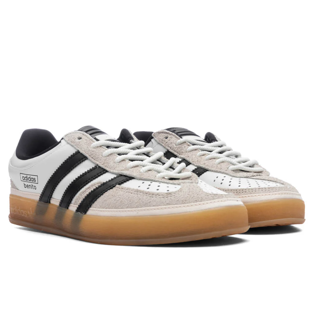 Adidas Originals x Bad Bunny Gazelle - Core White/Core Black/Gum - Image 2