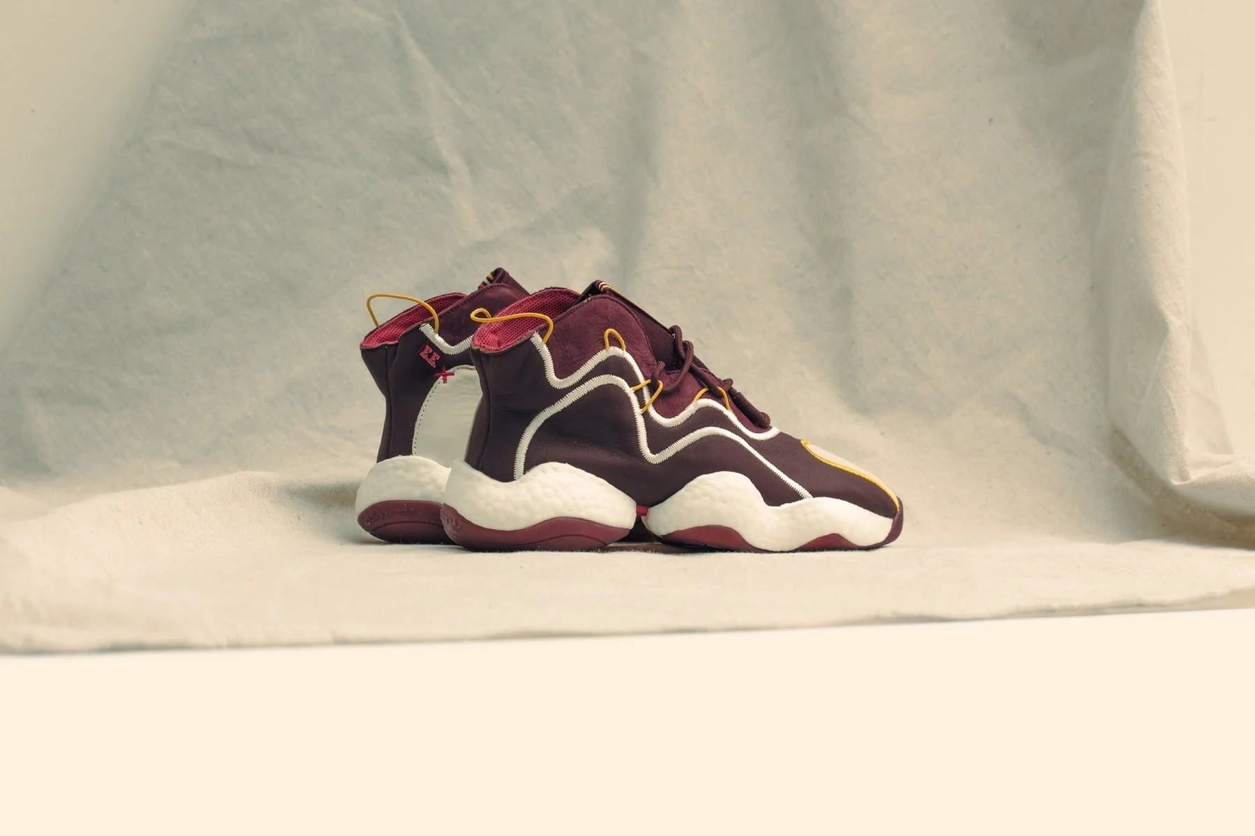 Originals x Eric Emanuel Crazy BYW Lvl I - Maroon/Cream White - Image 6