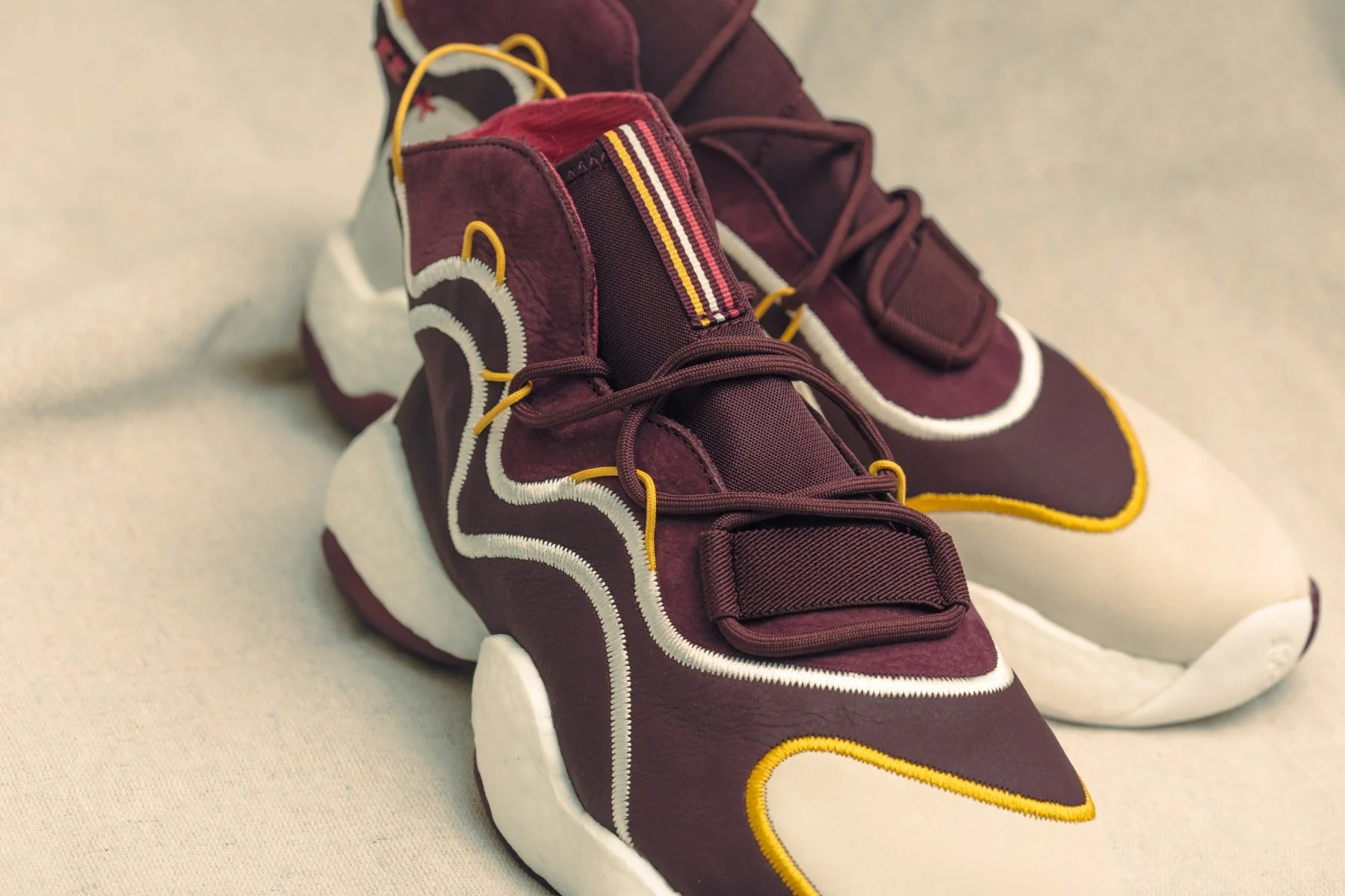 Originals x Eric Emanuel Crazy BYW Lvl I - Maroon/Cream White - Image 7