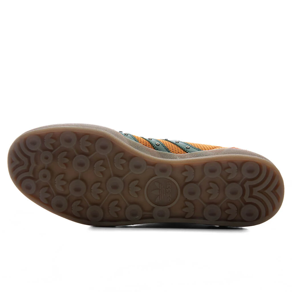 Adidas Originals x Hardies Gazelle - Rust Orange/Collegiate Green/Gum - Image 6
