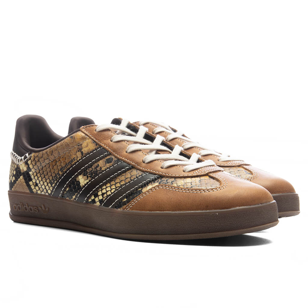 Adidas Originals x Wales Bonner Gazelle Snake - Supplier Colour/Dark Brown/Wonder White - Image 5