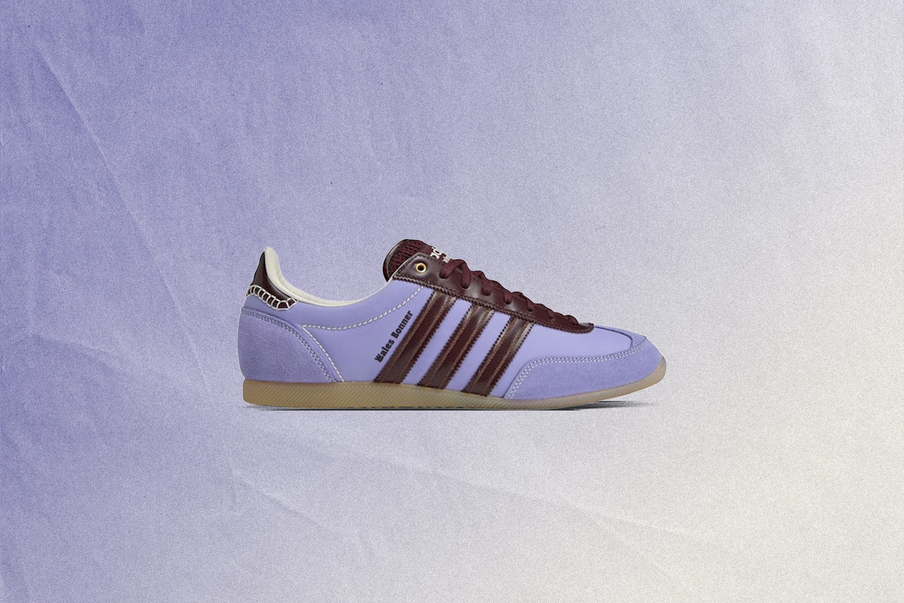 Adidas Originals x Wales Bonner Japan - Crew White/Light Purple/Night Red - Image 2