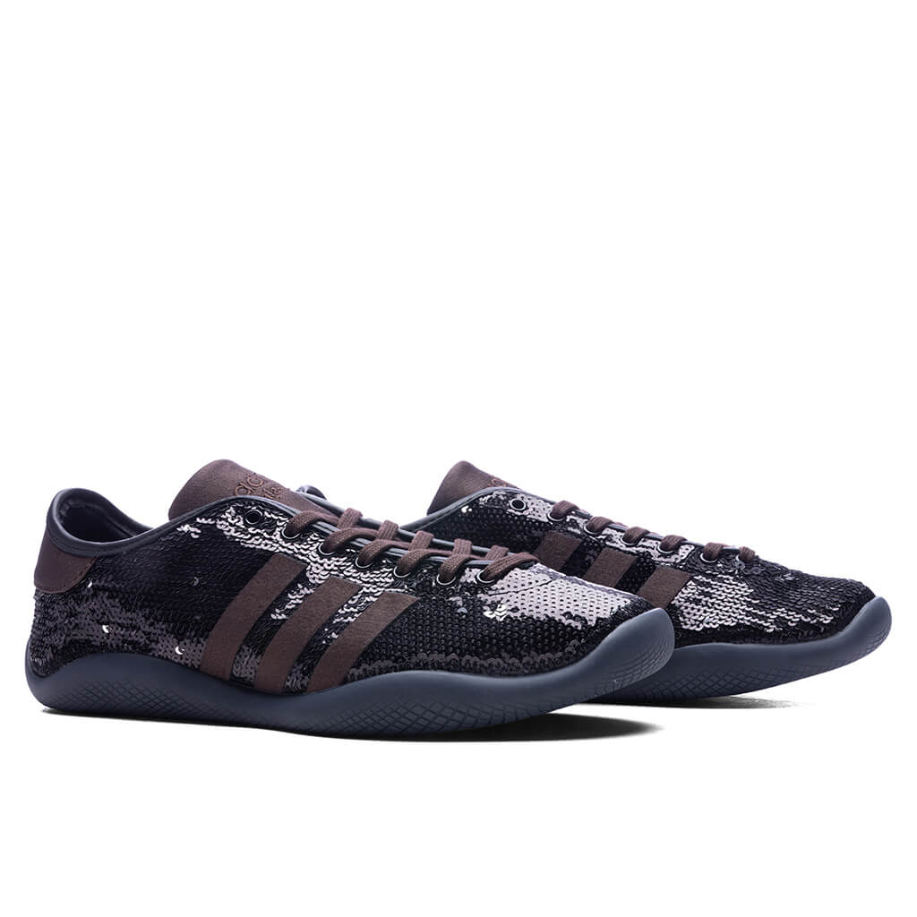 Adidas Originals x Wales Bonner Karintha Sequin - Core Black/Silver Metallic/Dark Brown - Image 2