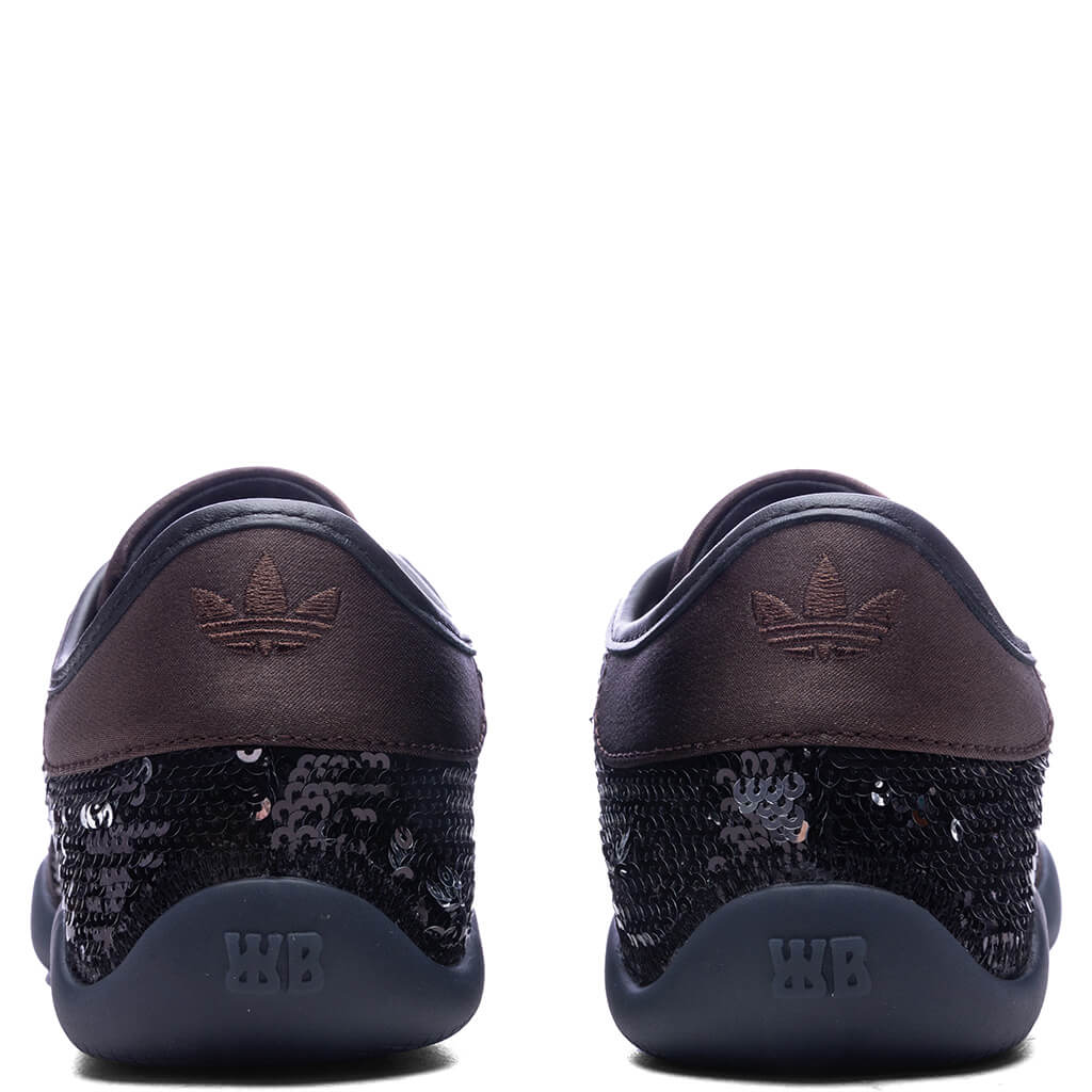Adidas Originals x Wales Bonner Karintha Sequin - Core Black/Silver Metallic/Dark Brown - Image 4