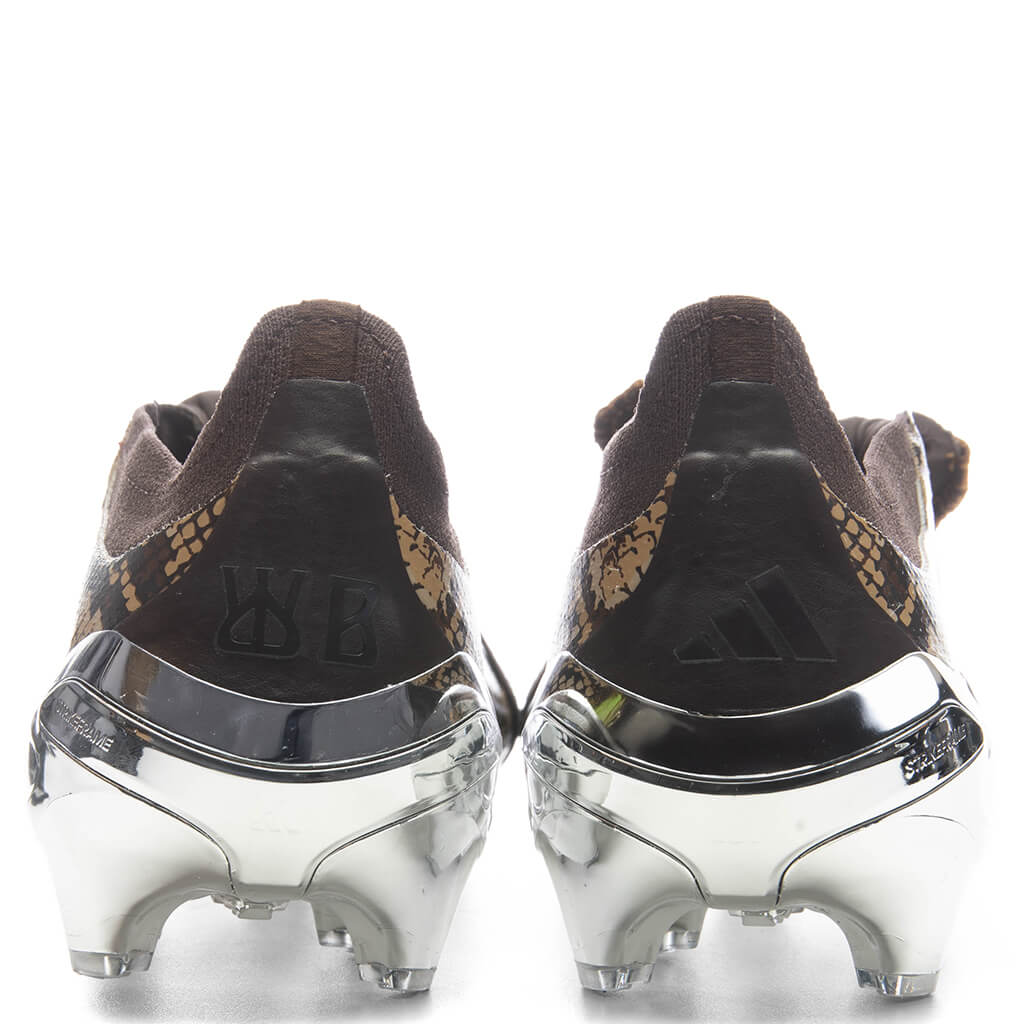 Adidas Originals x Wales Bonner Predator Elite Fold-Over Tongue Firm Ground Cleats - Brown/Silver Metallic/Bronze Strata - Image 6