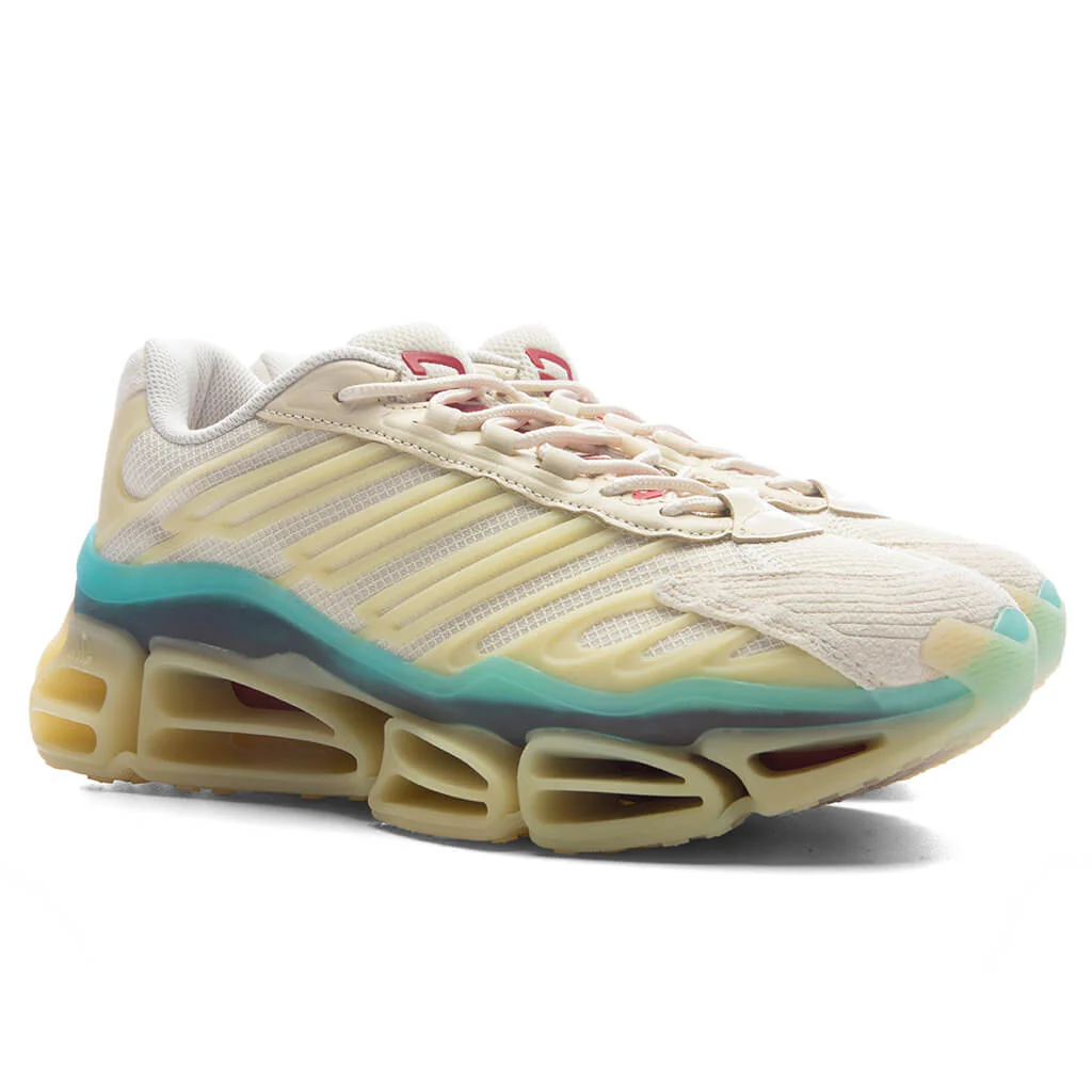 Adidas Originals x Willy Chavarria Megaride AG - Cream White/Warm Vanilla/Power Red - Image 2