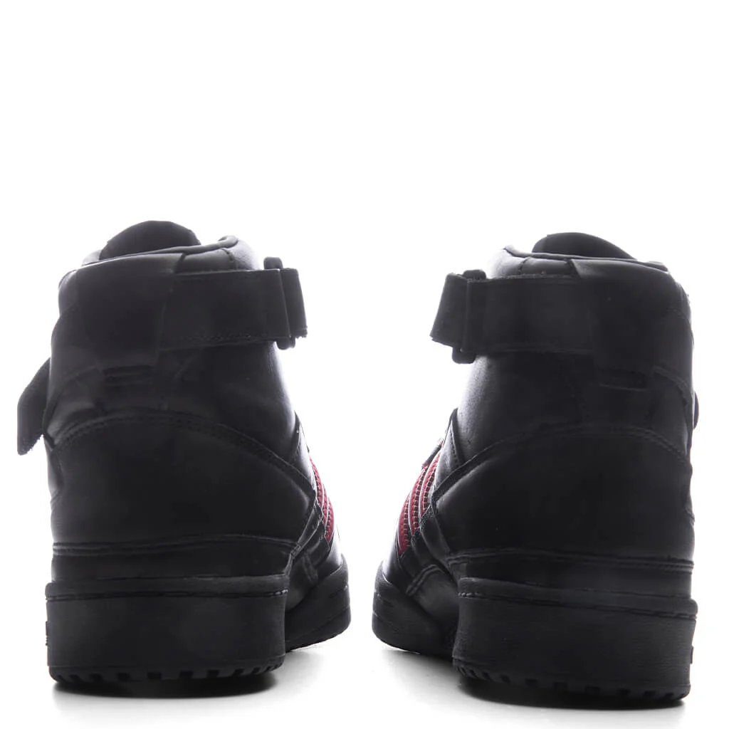 Adidas Originals x Willy Chavarria Forum 84 - Core Black/Core Black/Red - Image 4