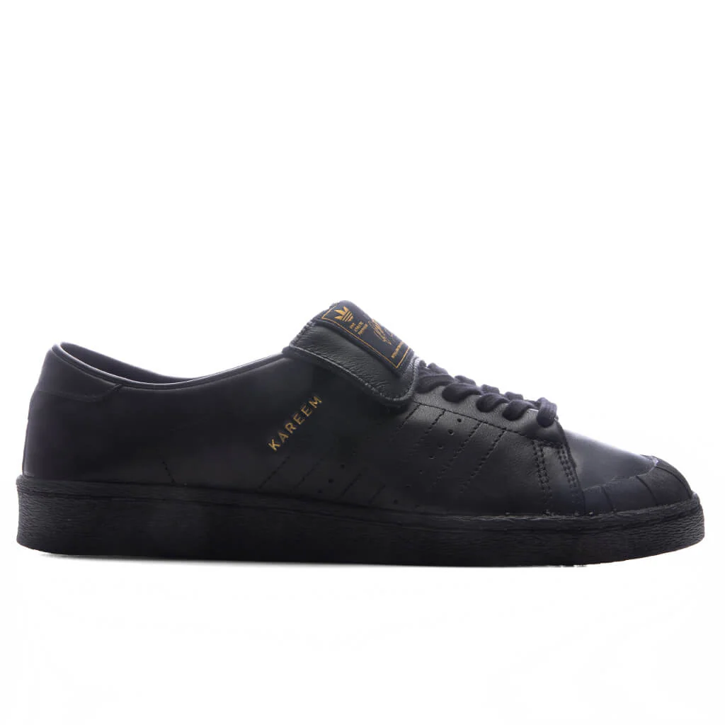 Adidas Originals x Willy Chavarria Jabbar Low - Core Black/Core Black/Gold Metallic