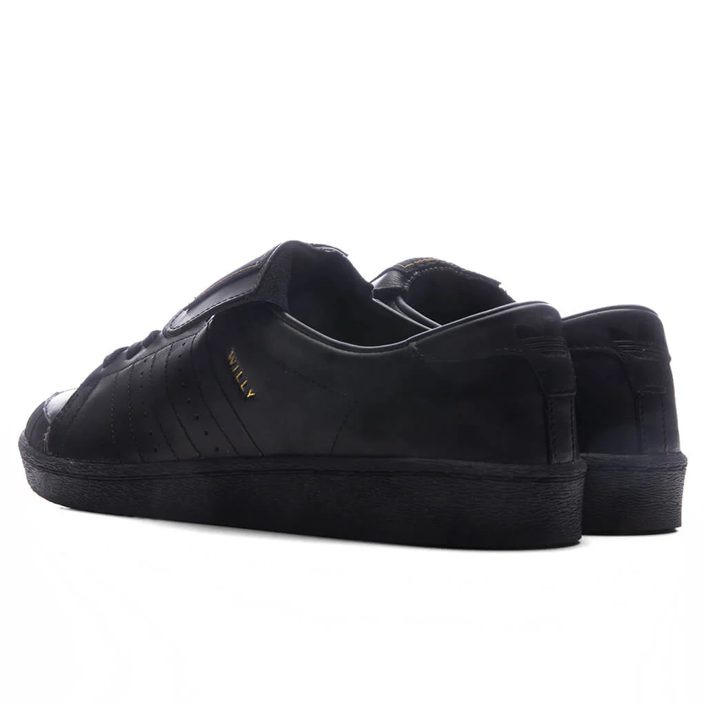 Adidas Originals x Willy Chavarria Jabbar Low - Core Black/Core Black/Gold Metallic - Image 3