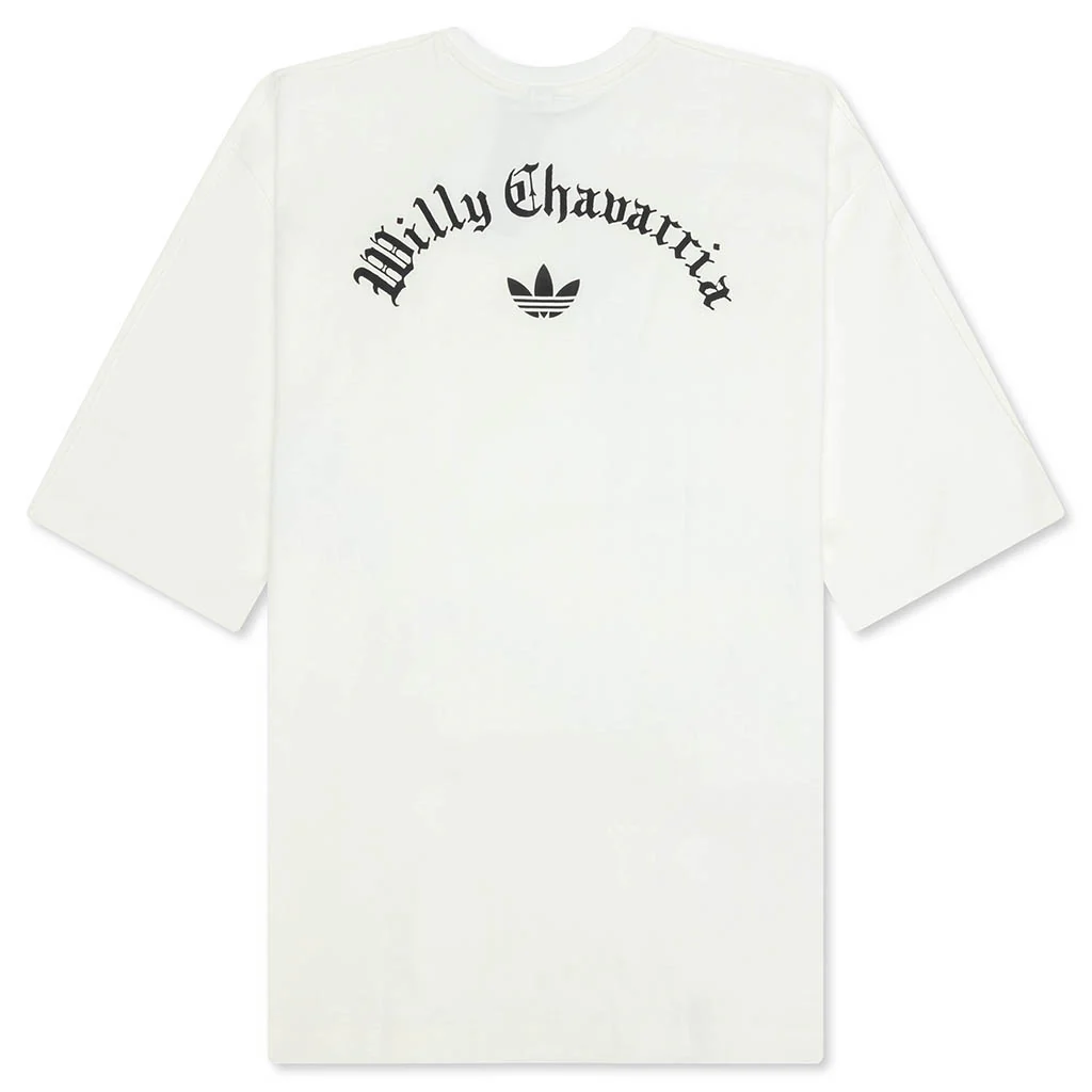 Adidas Originals x Willy Chavarria Merch S/S Tee - Off White - Image 2