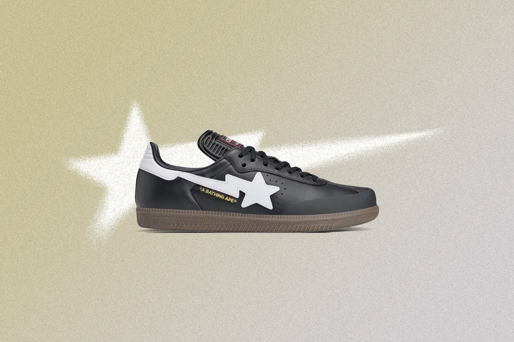 Adidas x BAPE Samba - Core Black/Cloud White/Gum - Image 5
