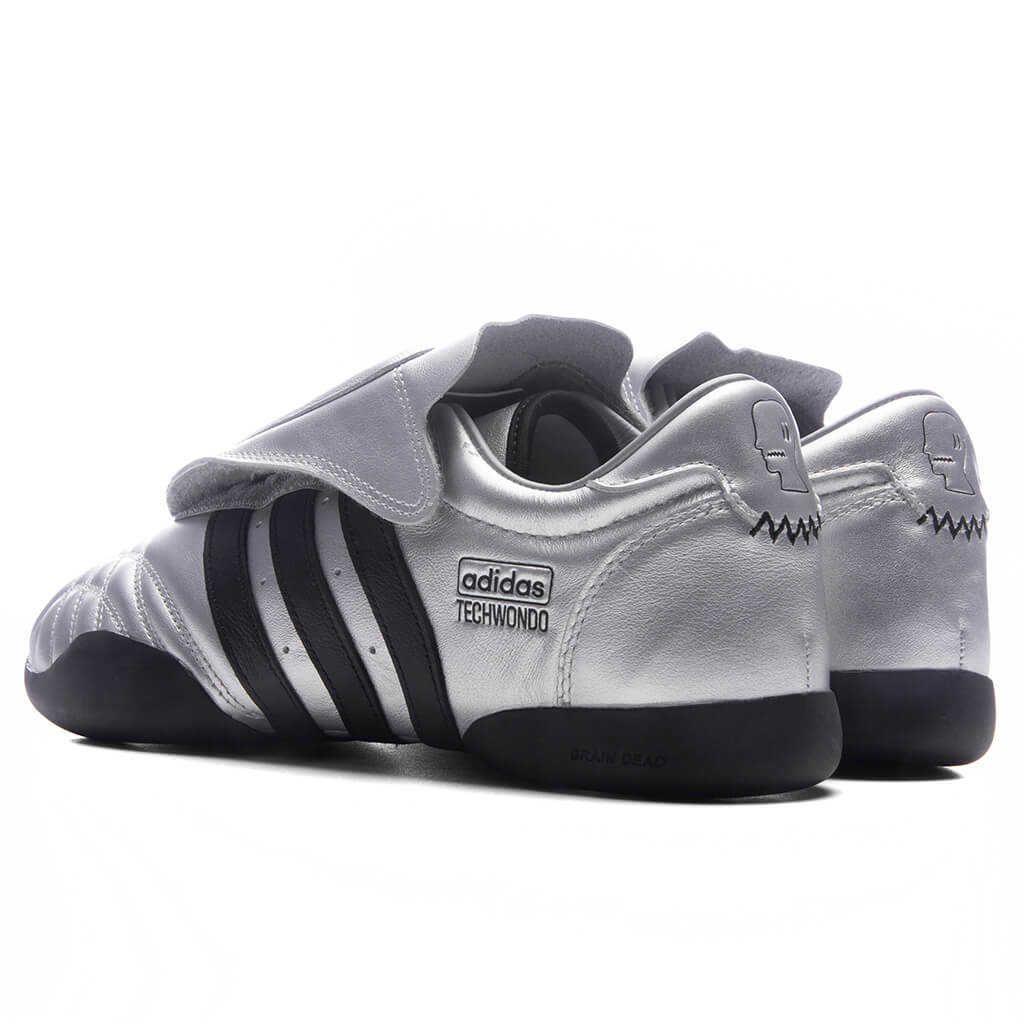 Adidas x Brain Dead Techwondo - Silver Metallic/Core Black/Cloud White - Image 3