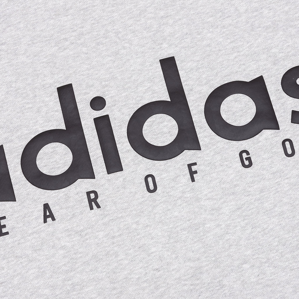 Fear of God Athletics x Adidas Cotton Fleece Crewneck - Heather Grey - Image 3