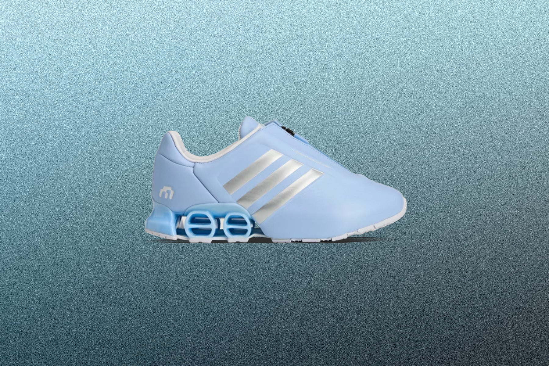 Adidas Originals x Miaou Megaride S2 - Glow Blue/Silver Metallic/Footwear White - Image 2