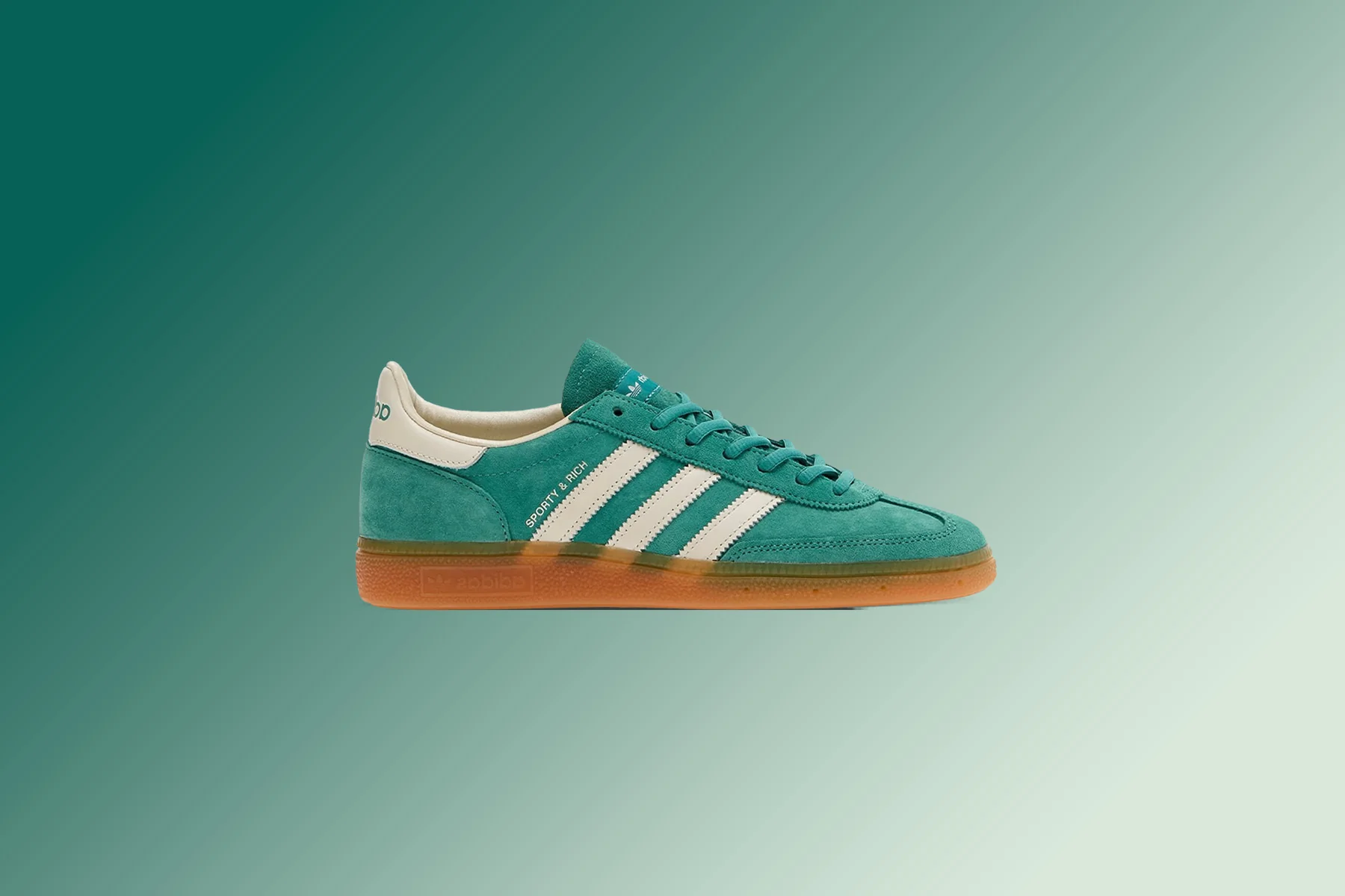 Adidas x Sporty & Rich Handball Spezial - Pantone/Core White/Gum - Image 5
