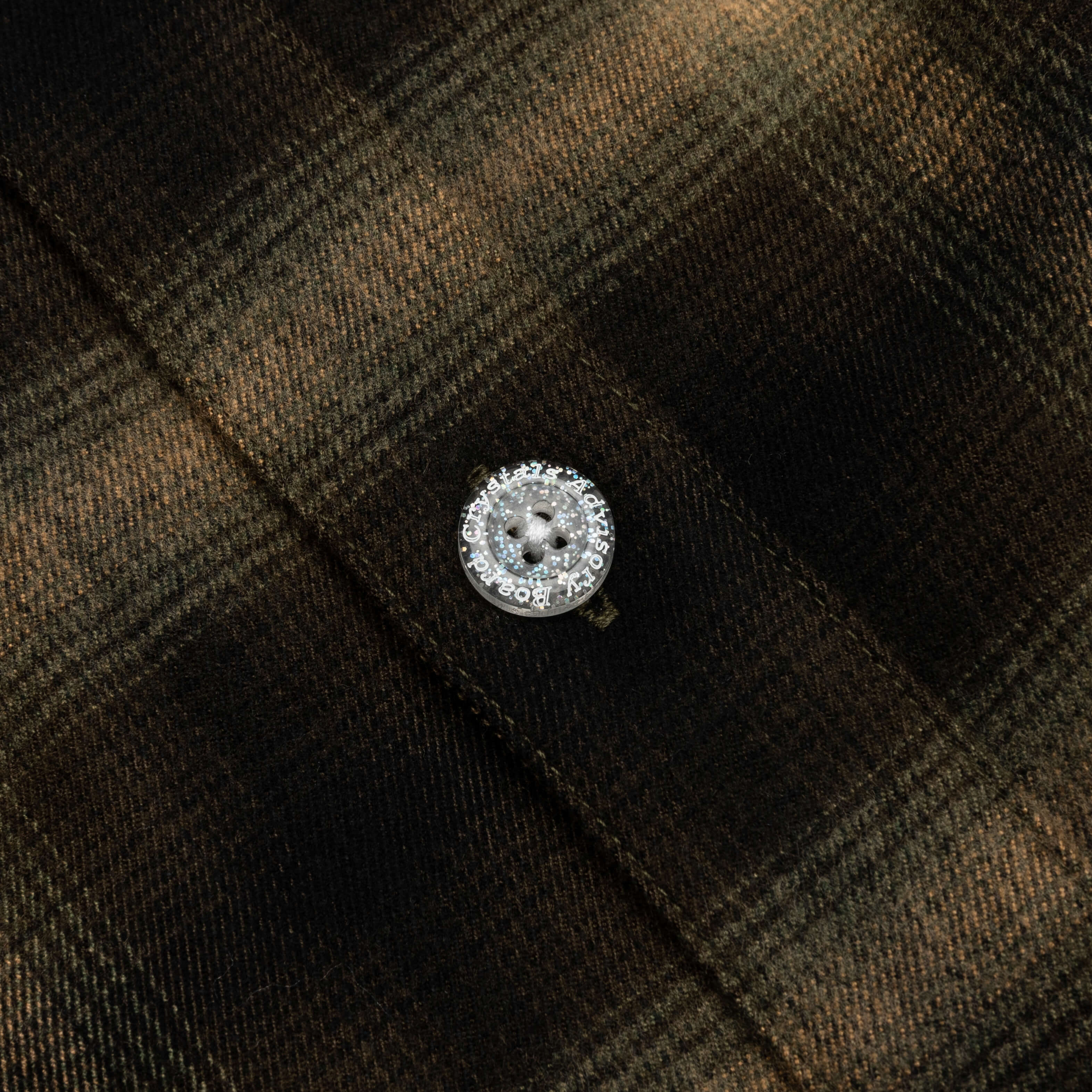 Abc. Flannel Plaid Puffer Quilted Jacket - Green - Image 3