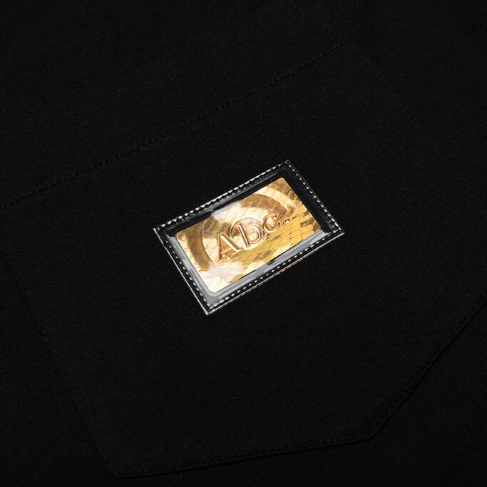 Lightweight S/S Pocket Tee - Black - Image 3