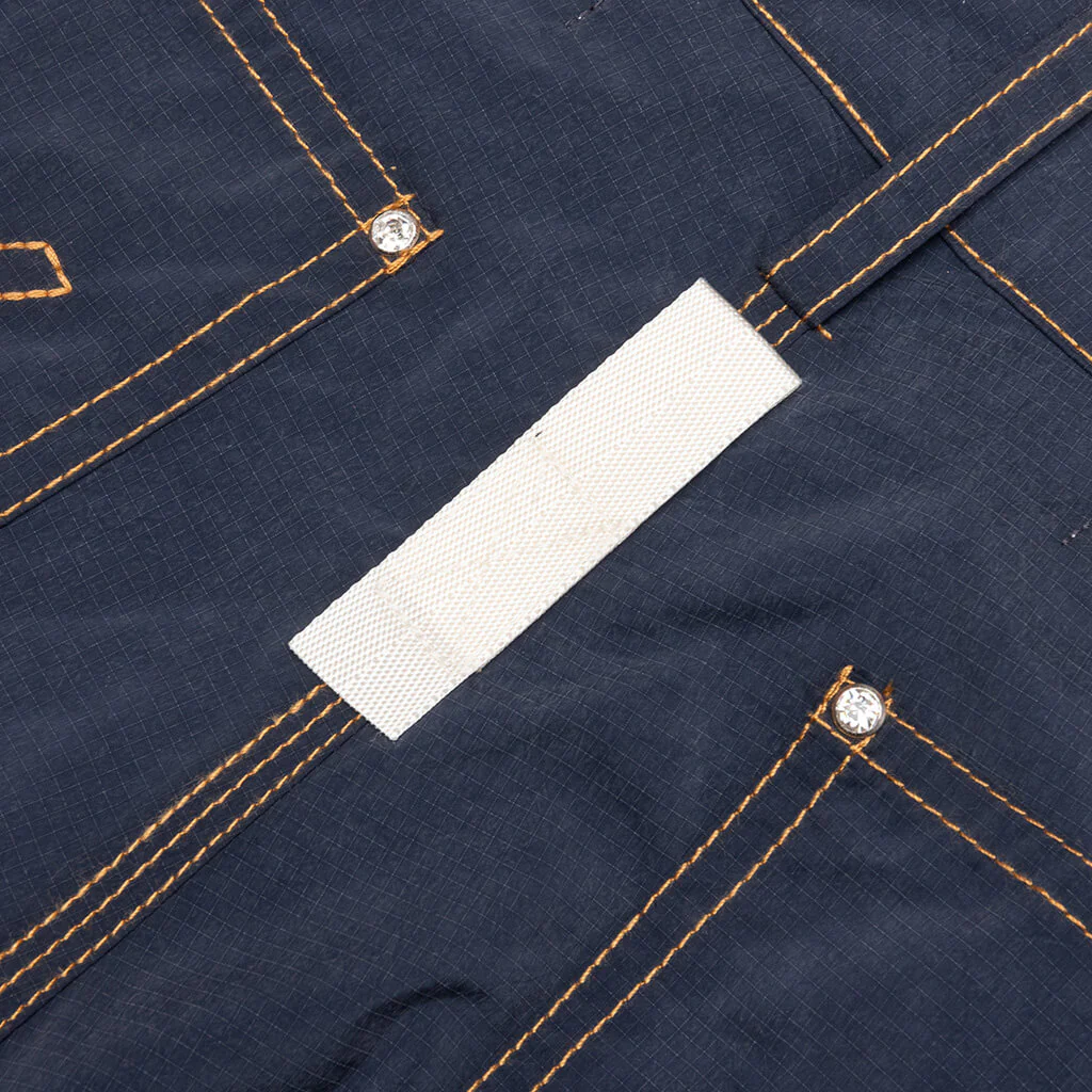 Hyperlightweight Nylon Ripstop Jort - Blue - Image 3