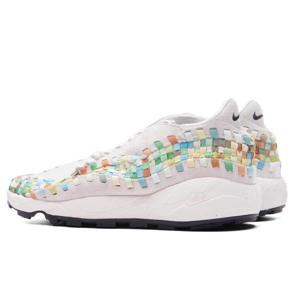 Women's Air Footscape Woven - Summit White/Black/Multi-Color - Image 3