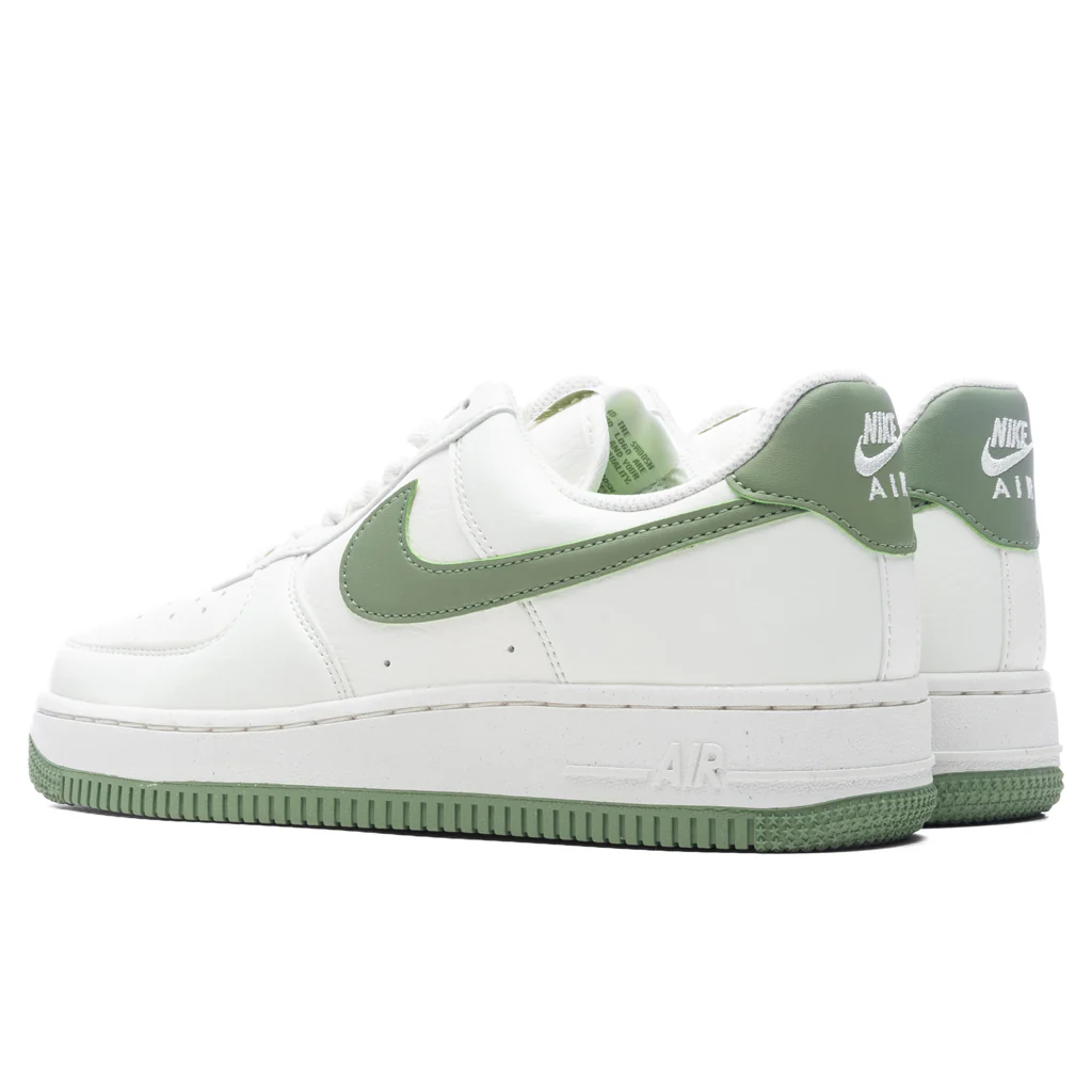 Women's Air Force 1 '07 Next Nature - Sail/Oil Green/Volt - Image 3