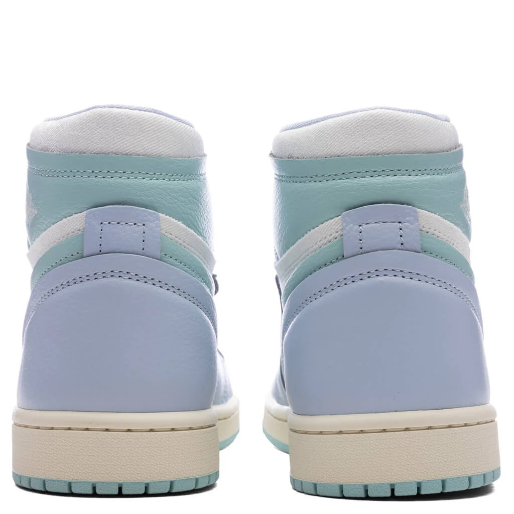Women's Air Jordan 1 High MM - Hydrogen Blue/Sail/Light Dew - Image 4