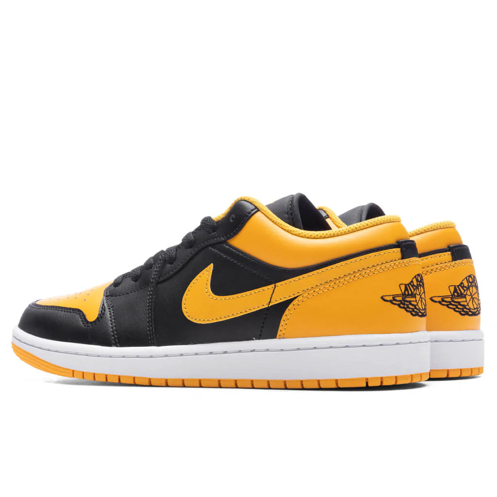 Air Jordan 1 Low - Black/Yellow Ochre/White - Image 3