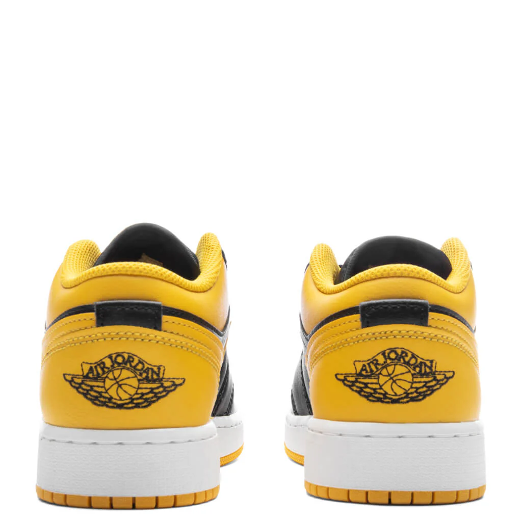 Air Jordan 1 Low (GS) - Black/Yellow Ochre/White - Image 4