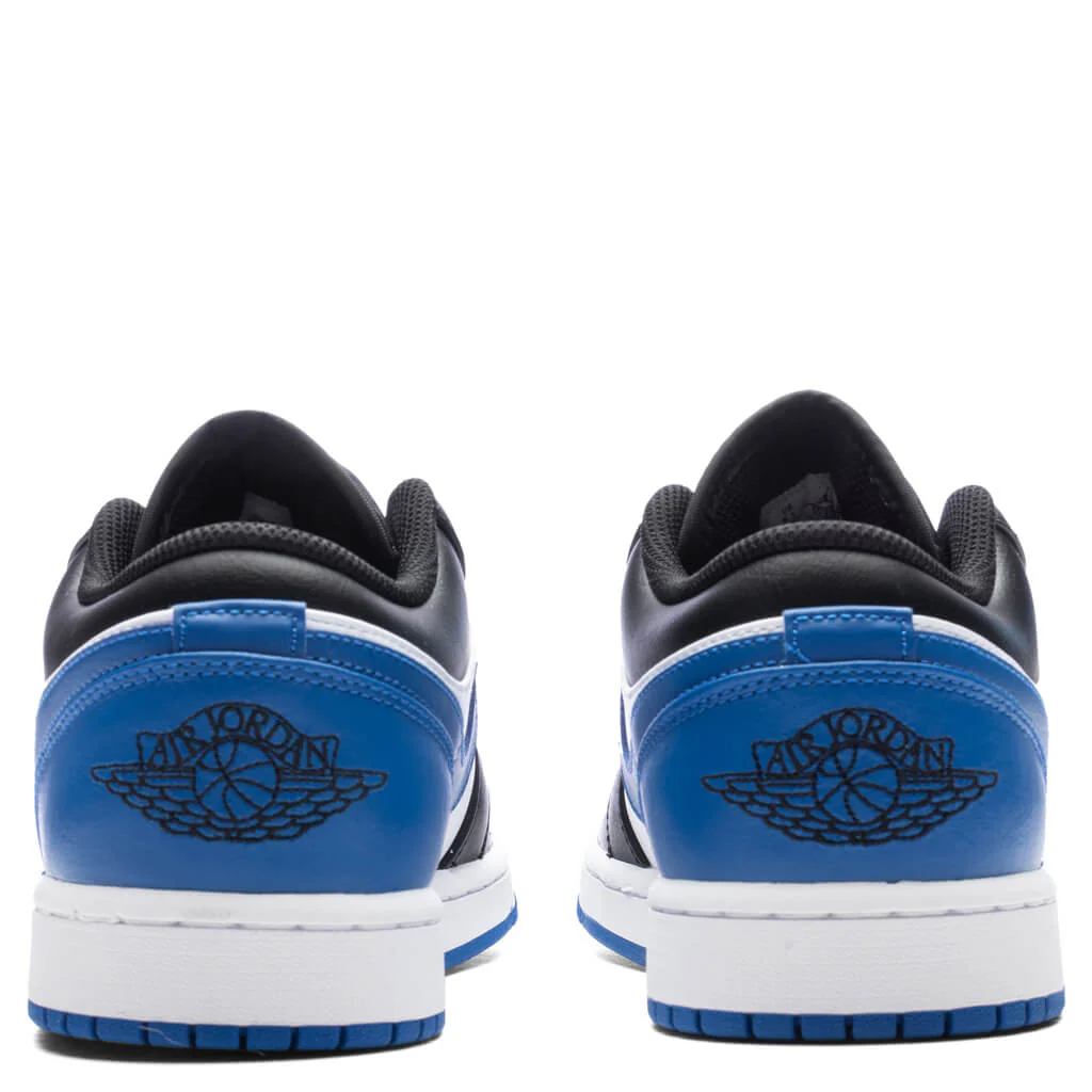 Air Jordan 1 Low - White/Royal Blue/Black - Image 4
