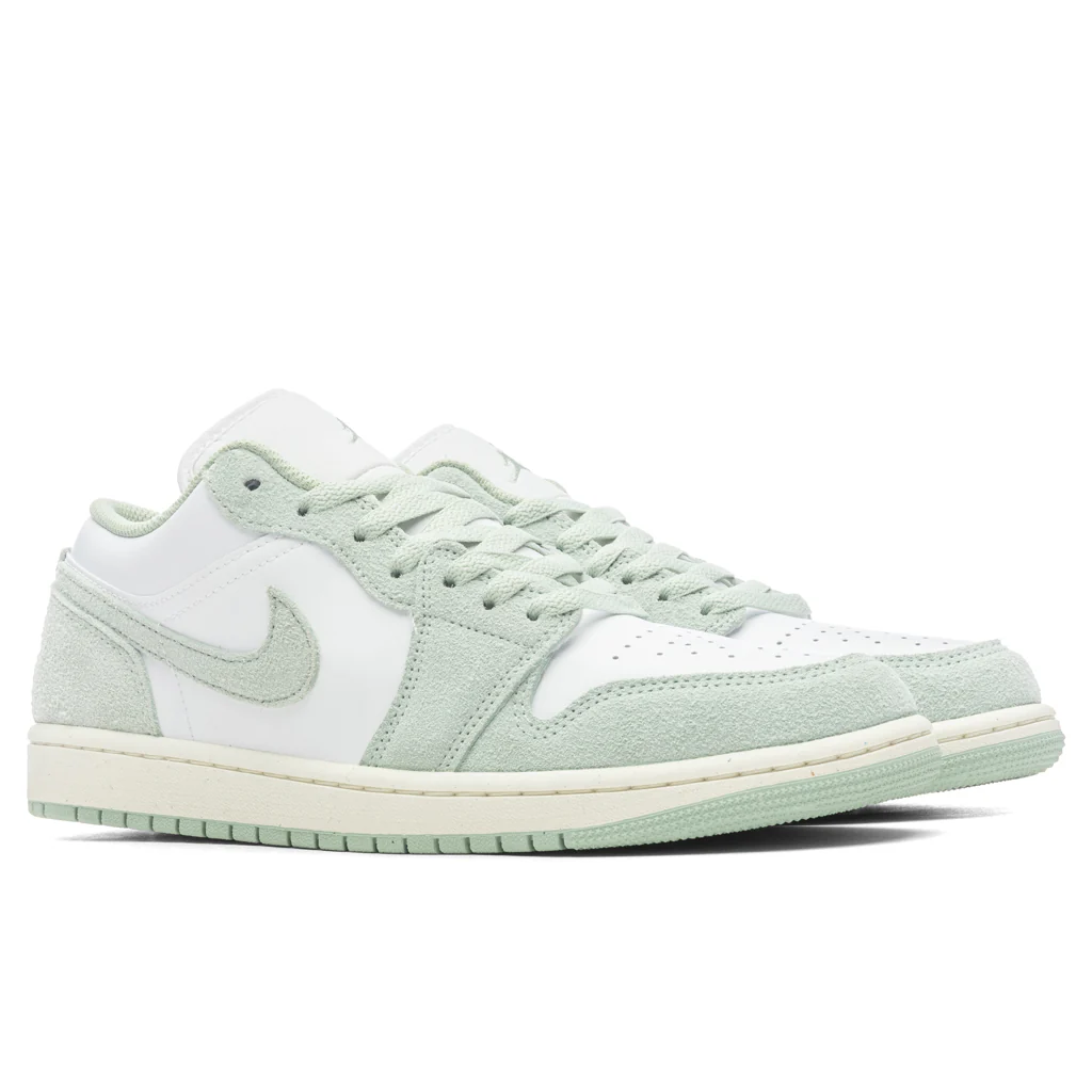 Air Jordan 1 Low - White/Seafoam/Sail - Image 2