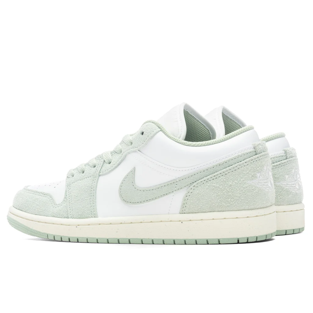 Air Jordan 1 Low - White/Seafoam/Sail - Image 3