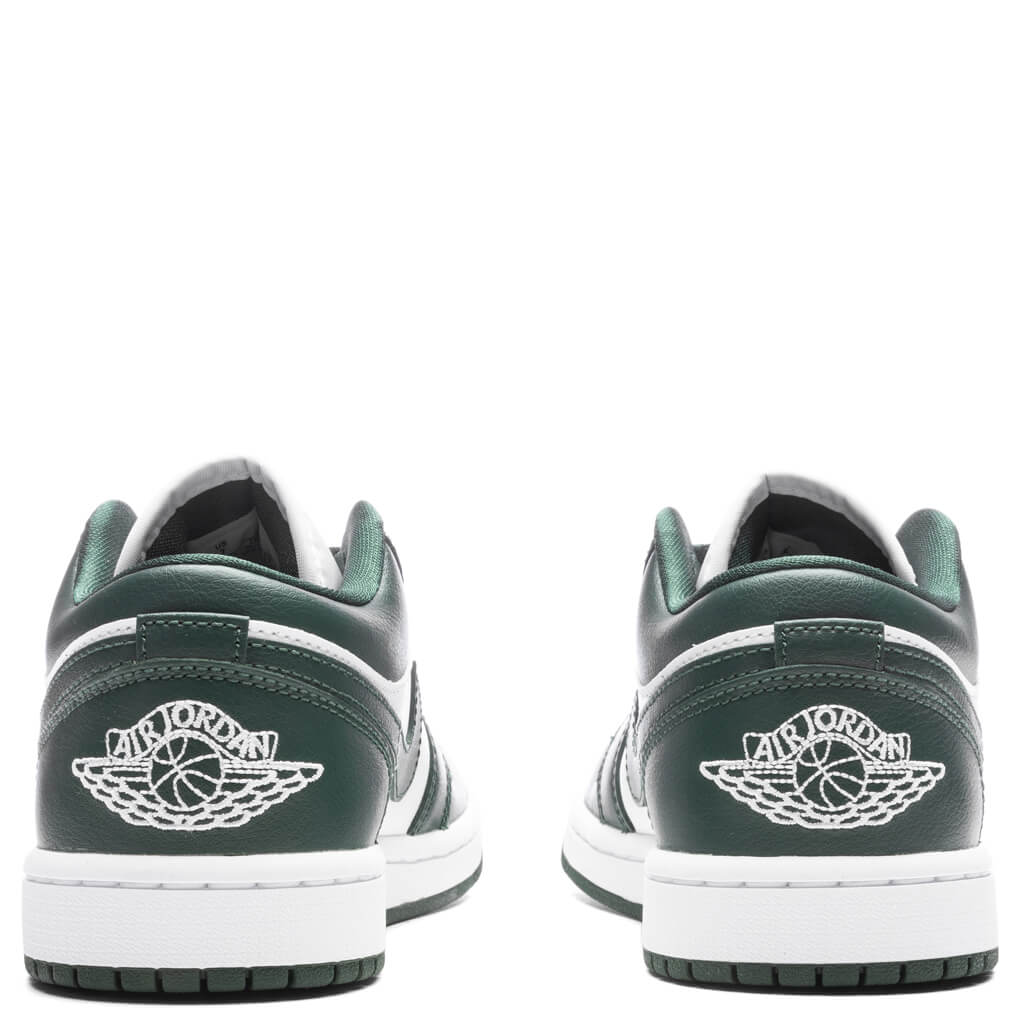 Women's Air Jordan 1 Low - White/Galactic Jade - Image 4