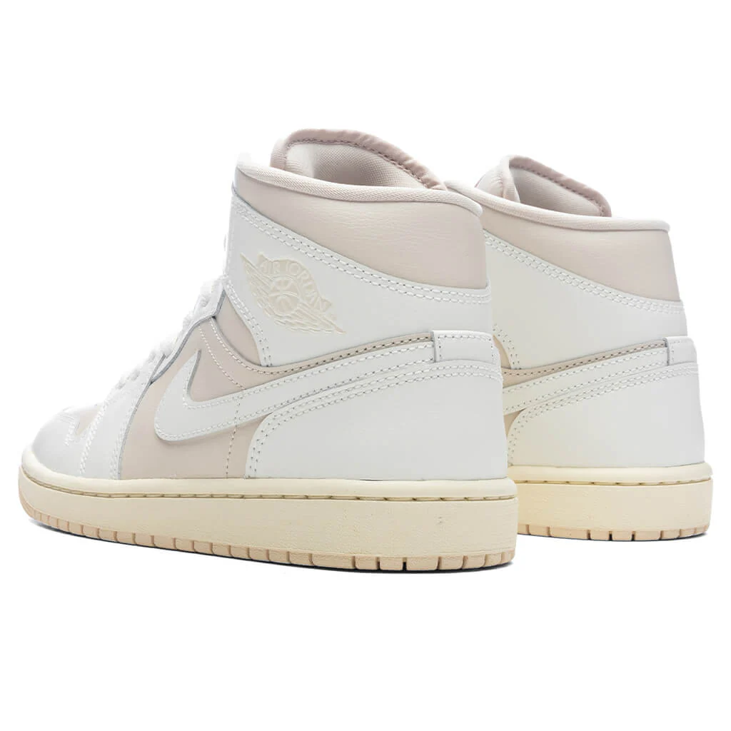 Women's Air Jordan 1 Mid - Legend Light Brown/Sail/Muslin - Image 3