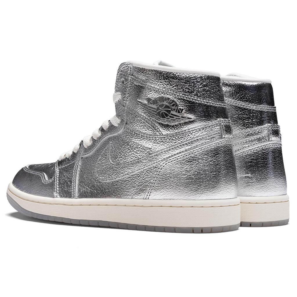 Women's Air Jordan 1 Retro Hi OG - Metallic Silver/Photon Dust/Sail - Image 3