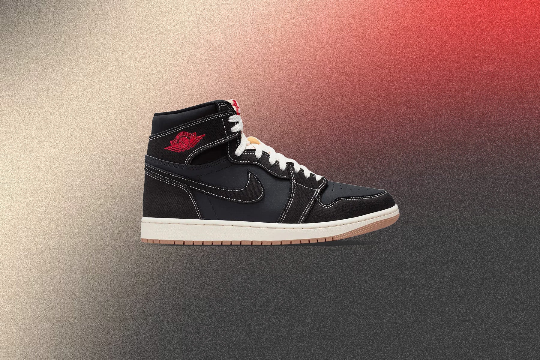 Air Jordan 1 Retro High OG 'Flight Club' - Black/University Red/Sail/Gum Medium Brown - Image 2
