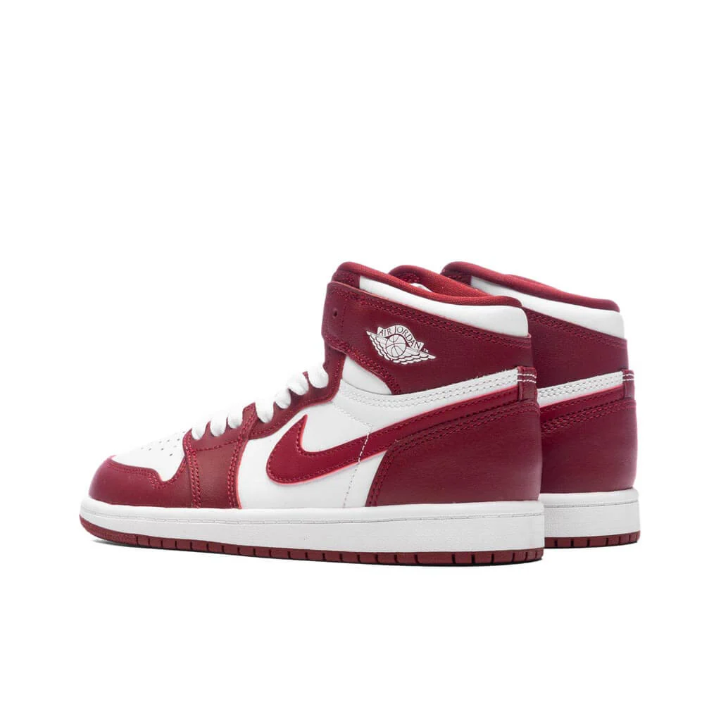 Air Jordan 1 Retro High OG (PS) - White/Team Red - Image 3