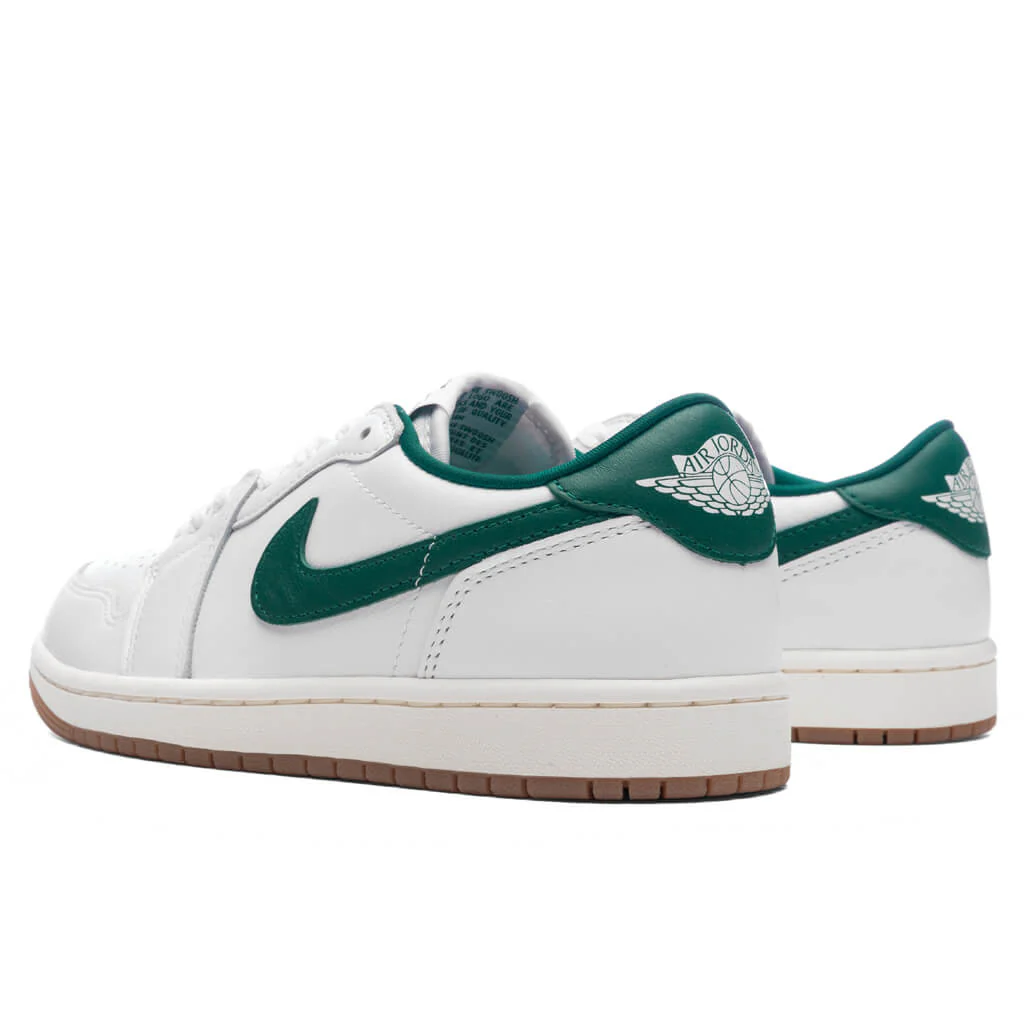 Women's Air Jordan 1 Retro Low OG - White/Oxidized Green/Sail - Image 3