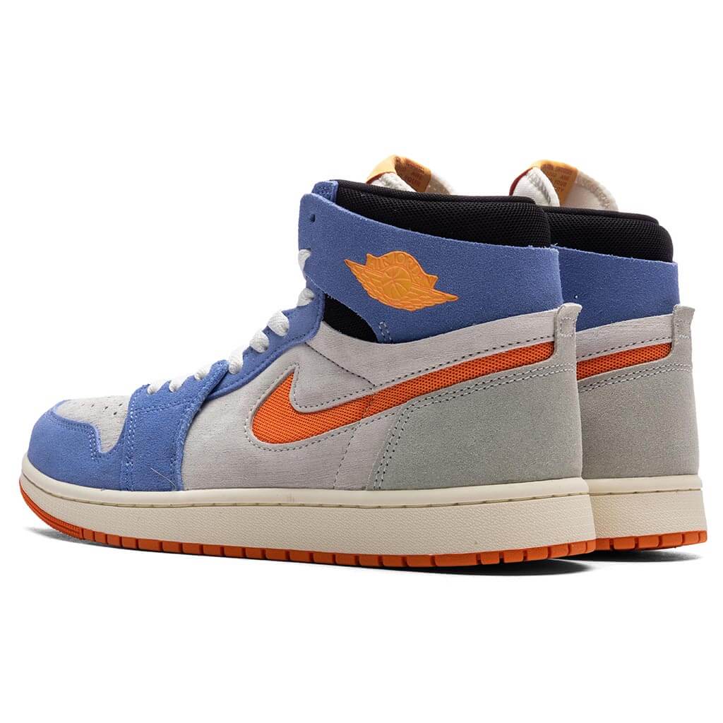 Air Jordan 1 Zoom CMFT 2 - Sail/Alpha Orange/Royal Pulse - Image 3