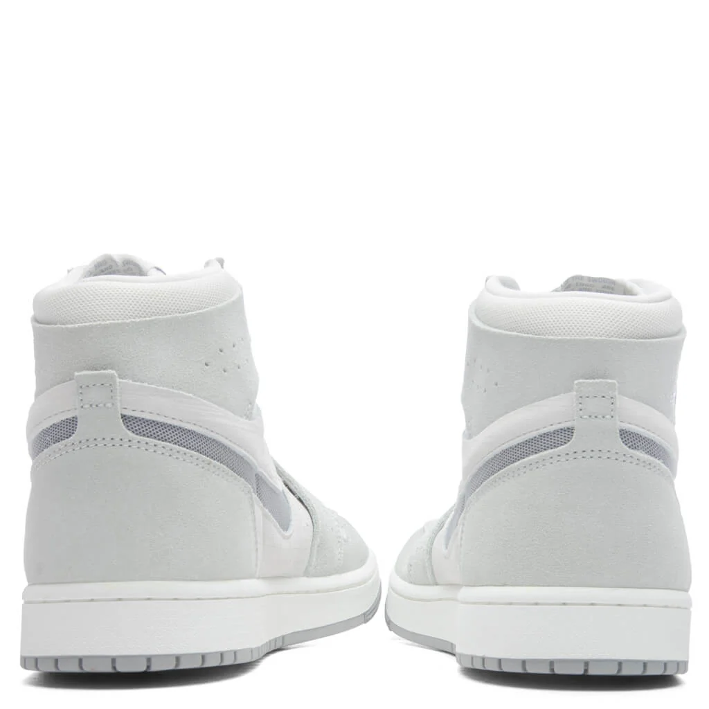 Air Jordan 1 Zoom CMFT 2 - Summit White/Particle Grey/Light Silver - Image 4