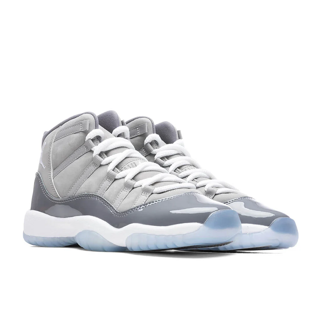 Air Jordan 11 Retro (GS) "Cool Grey" - Medium Grey/White - Image 2