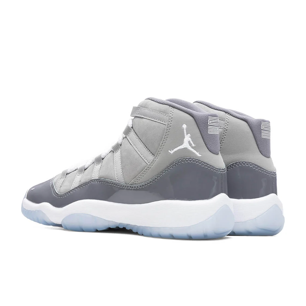 Air Jordan 11 Retro (GS) "Cool Grey" - Medium Grey/White - Image 3