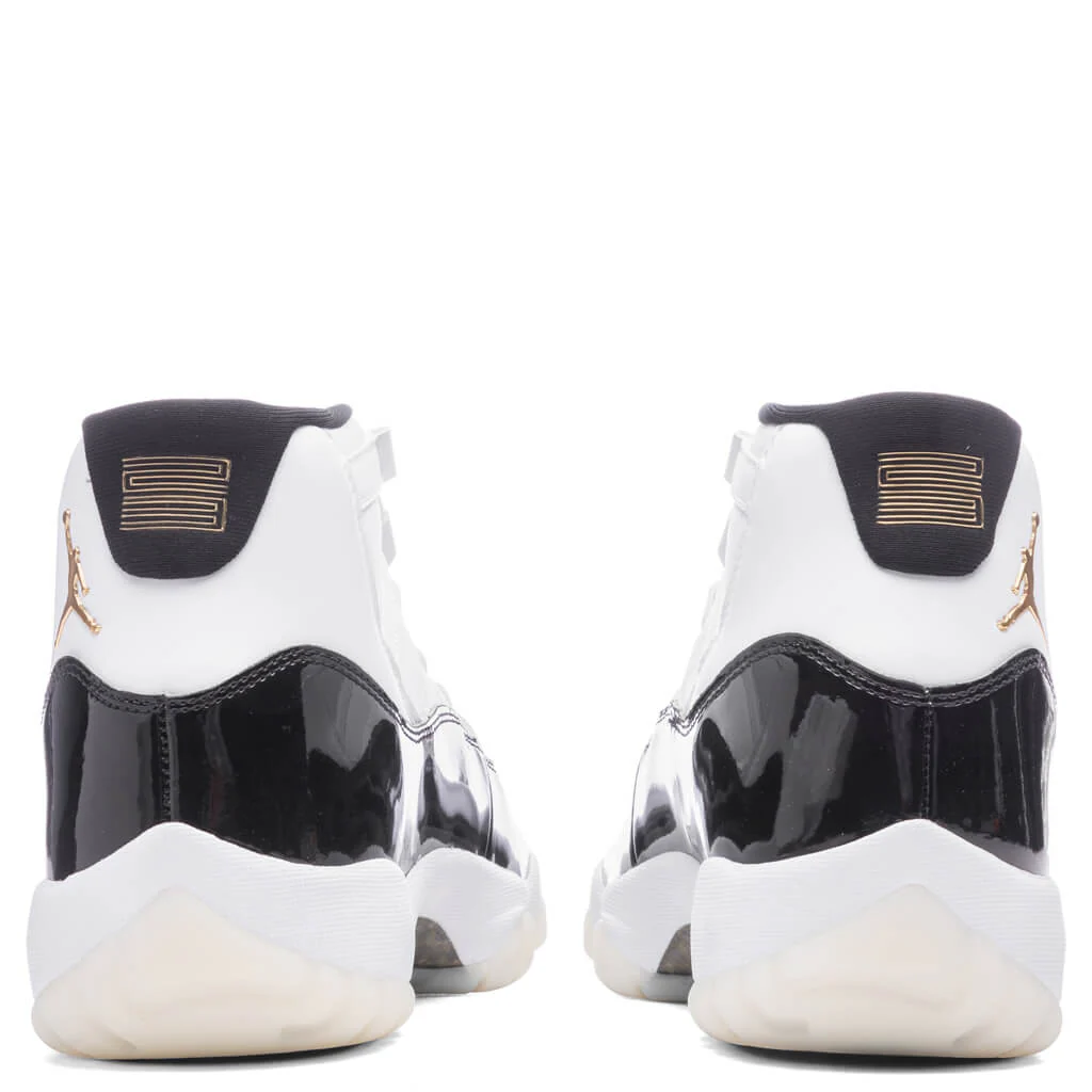 Air Jordan 11 Retro 'Gratitude/Defining Moments' - White/Metallic Gold/Black - Image 4