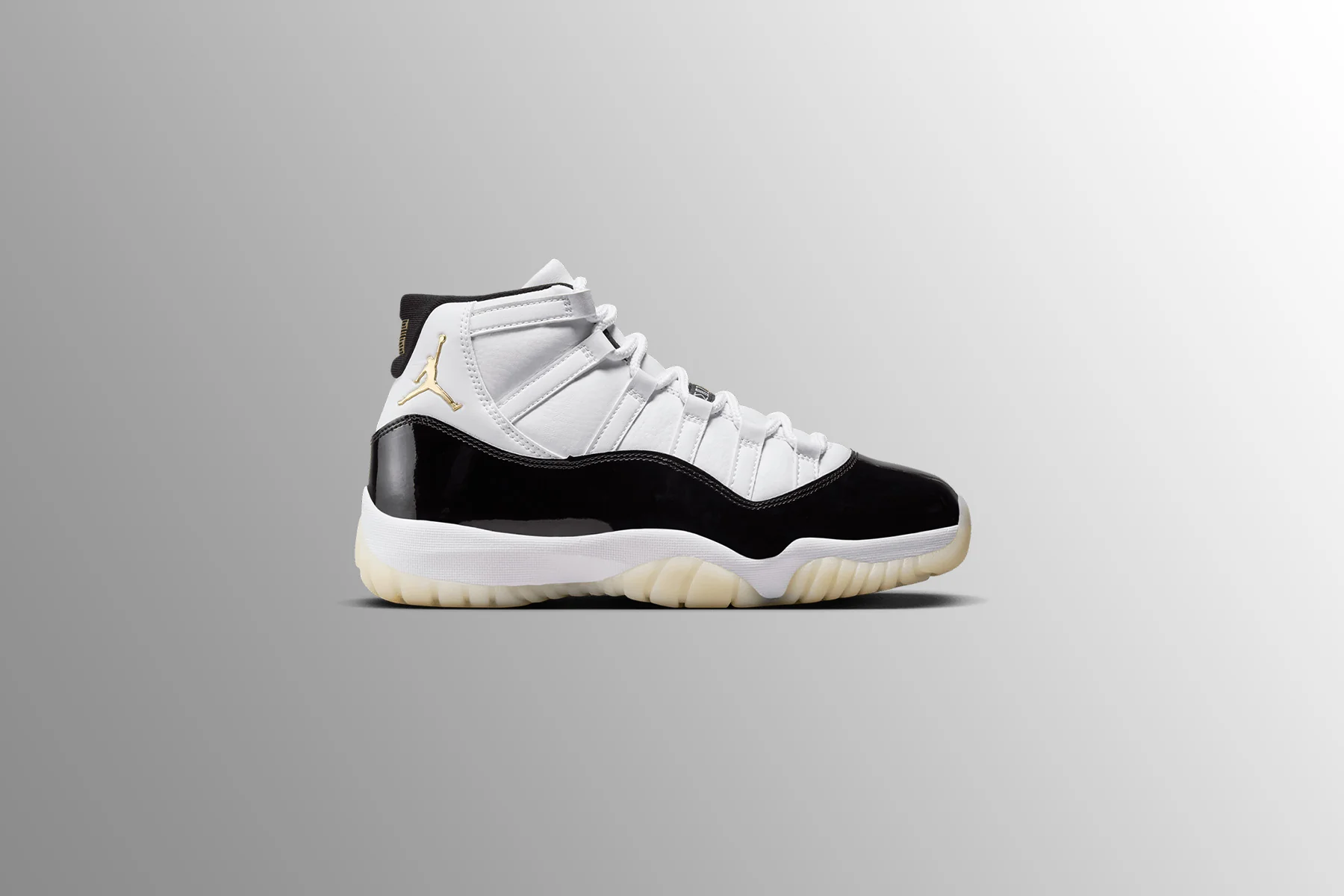 Air Jordan 11 Retro 'Gratitude/Defining Moments' - White/Metallic Gold/Black - Image 5