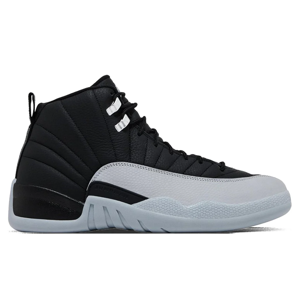 Air Jordan 12 Retro Barons - Black/Wolf Grey/White