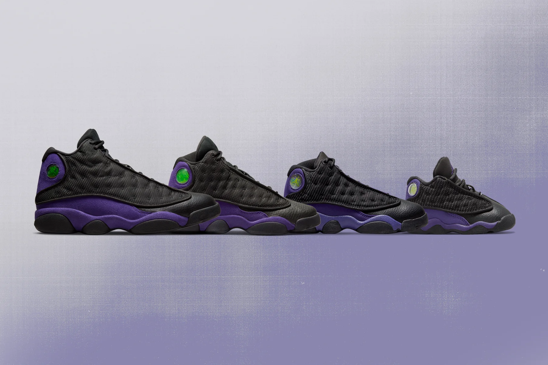 Air Jordan 13 Retro 'Court Purple' - Black/Court Purple - Image 5