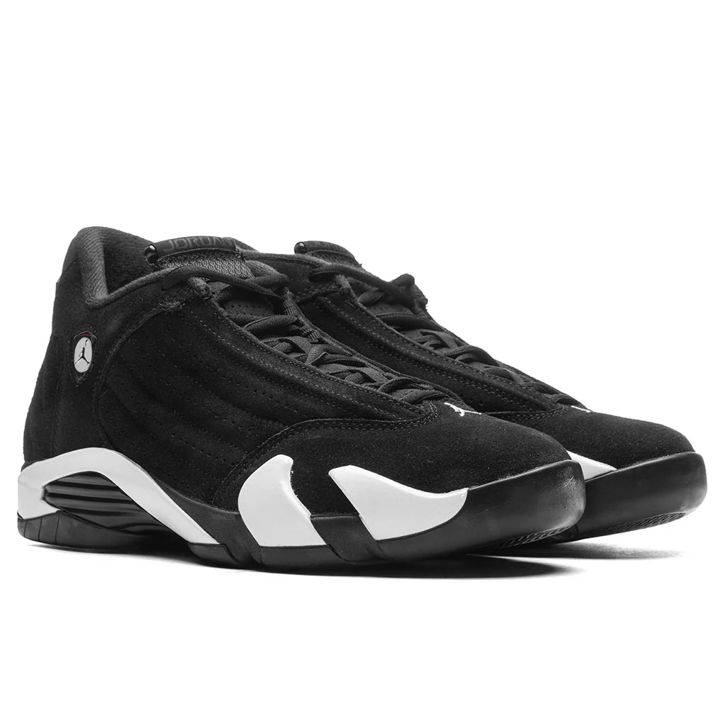Air Jordan 14 Retro - Black/White - Image 2
