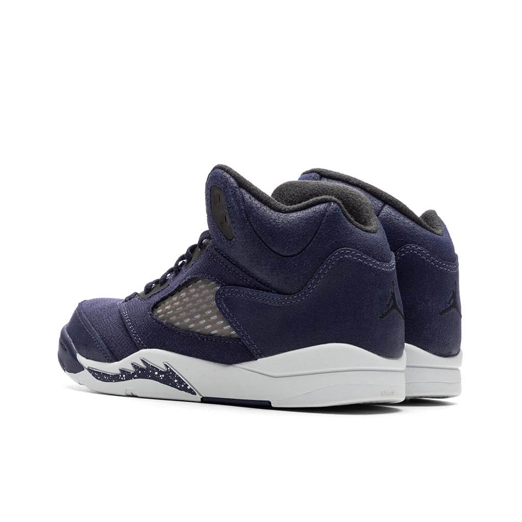 Air Jordan 5 Retro SE (PS) - Midnight Navy/Black/Football Grey - Image 3