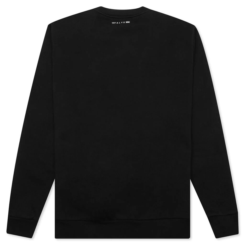 Arch Logo Sweatshirt - Black - Image 2